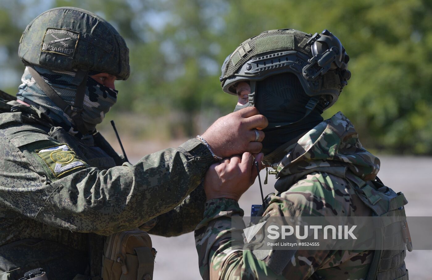 Russia Ukraine Military Operation Marines Awarding