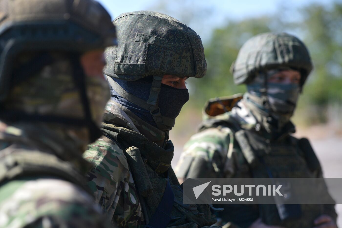 Russia Ukraine Military Operation Marines Awarding