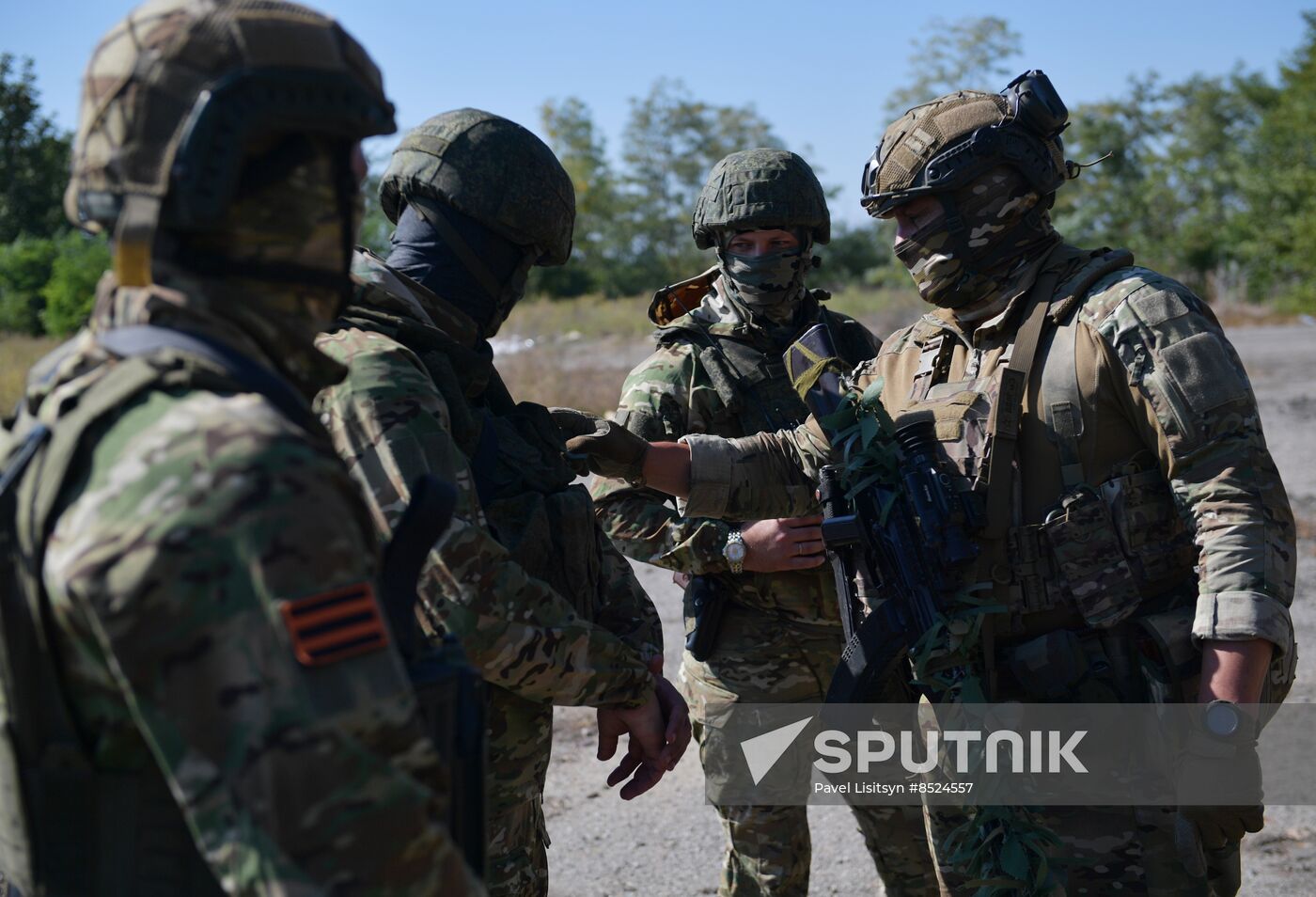 Russia Ukraine Military Operation Marines Awarding