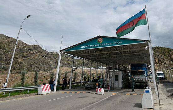 Azerbaijan Armenia Tensions Checkpoint