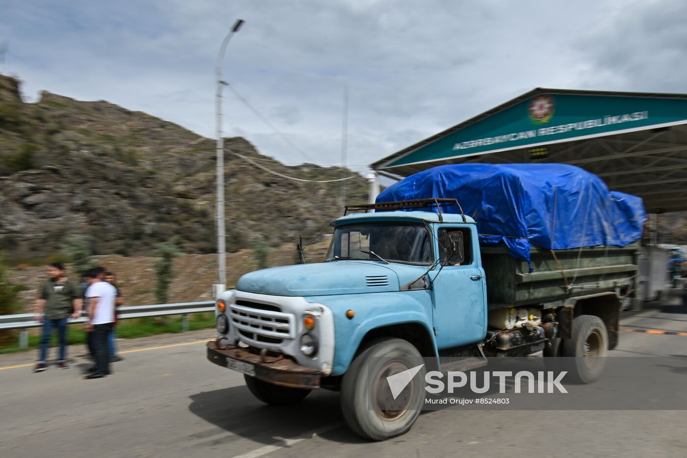 Azerbaijan Armenia Tensions Checkpoint