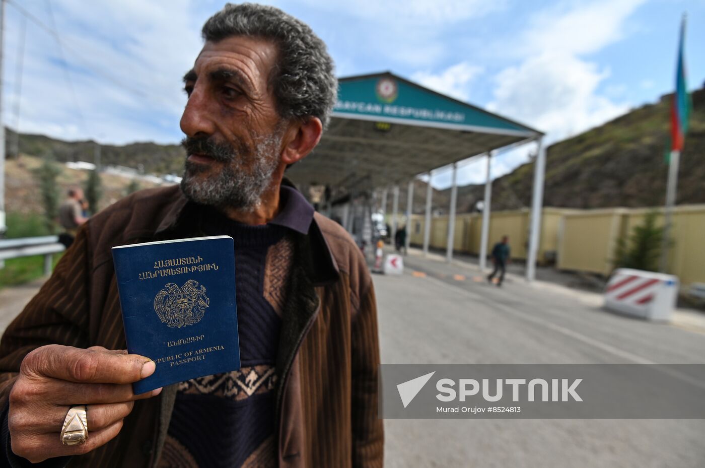 Azerbaijan Armenia Tensions Checkpoint