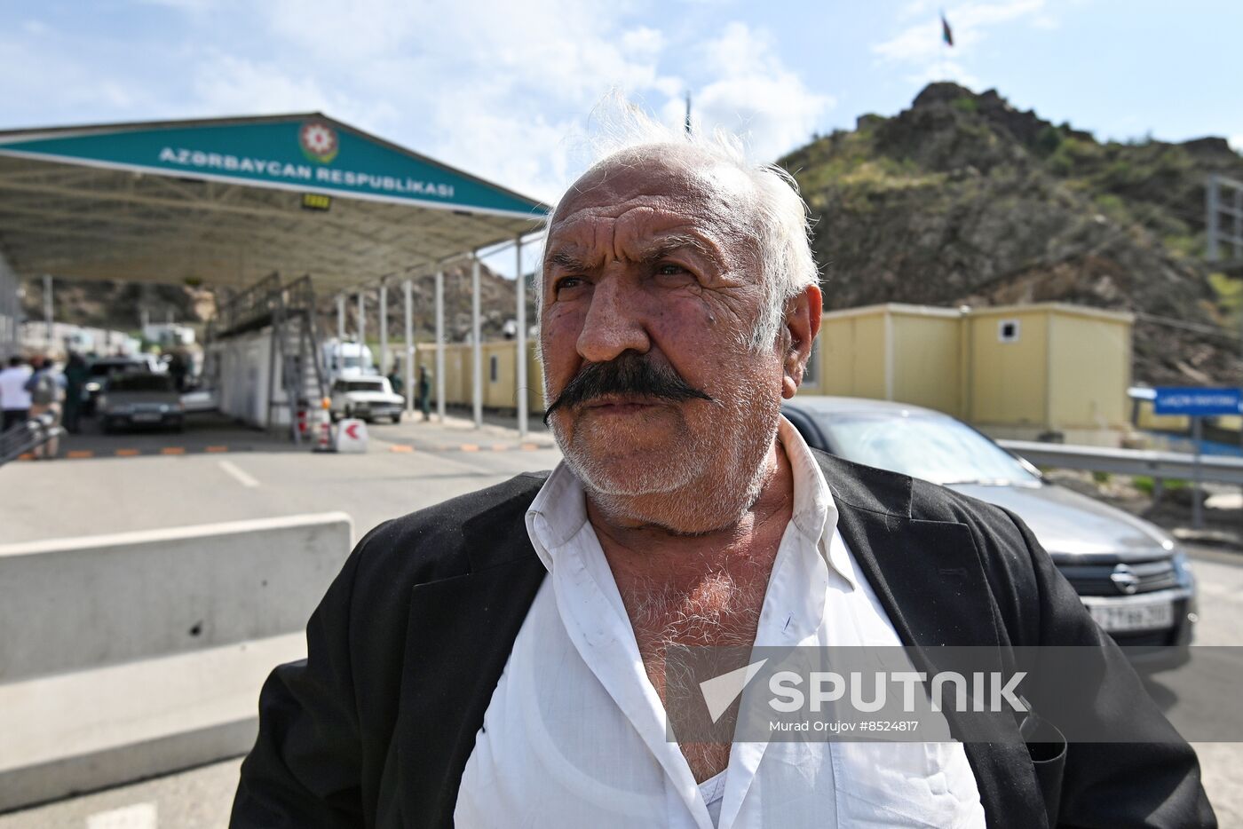 Azerbaijan Armenia Tensions Checkpoint