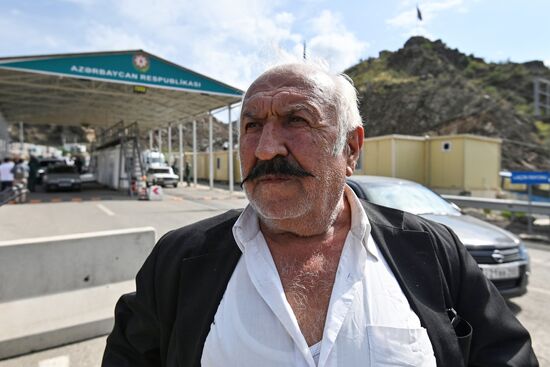 Azerbaijan Armenia Tensions Checkpoint