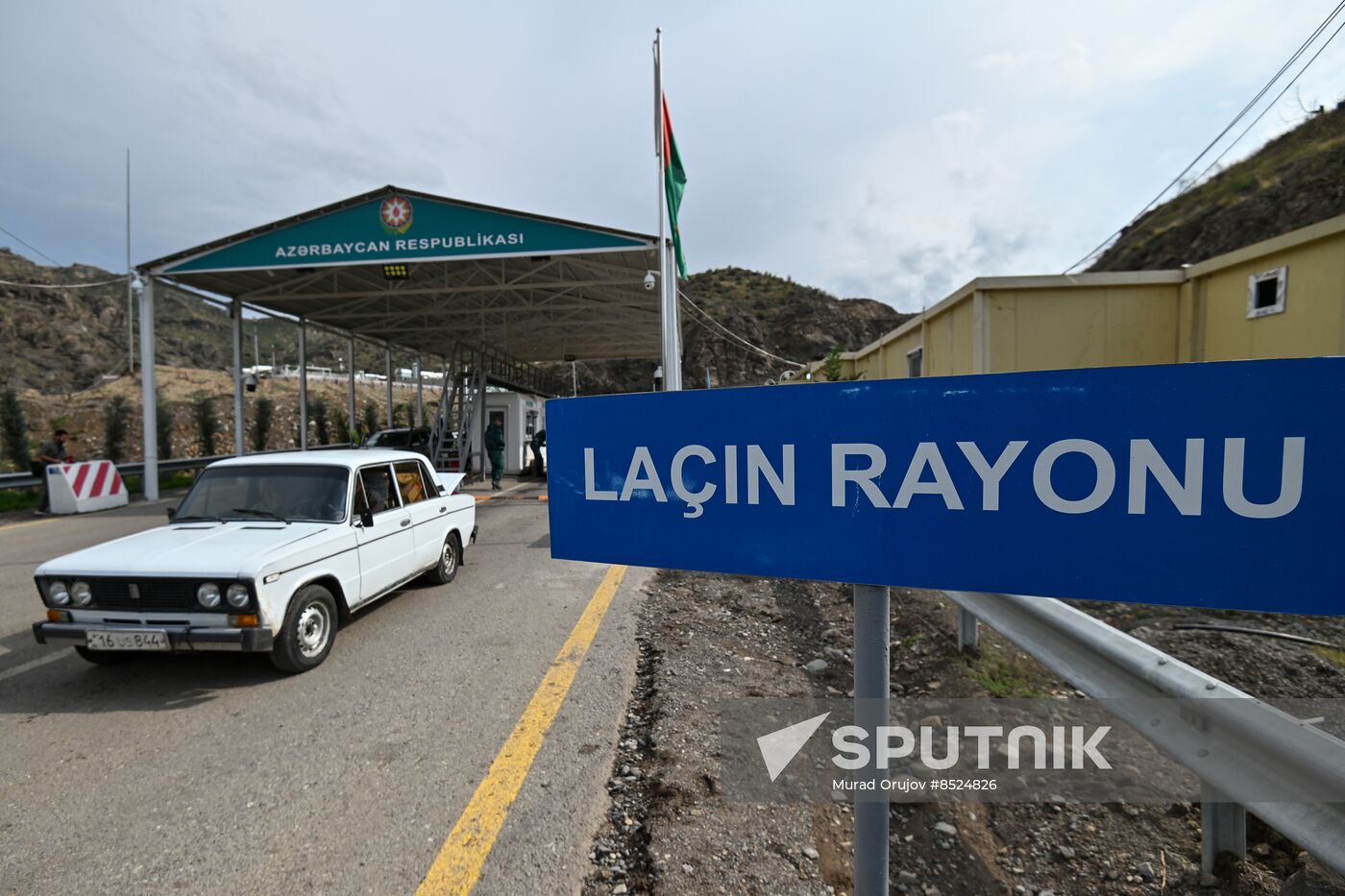 Azerbaijan Armenia Tensions Checkpoint