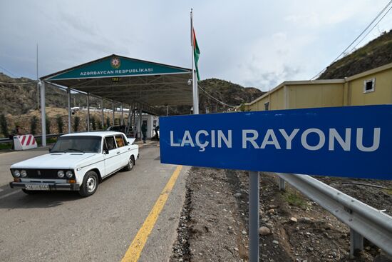 Azerbaijan Armenia Tensions Checkpoint