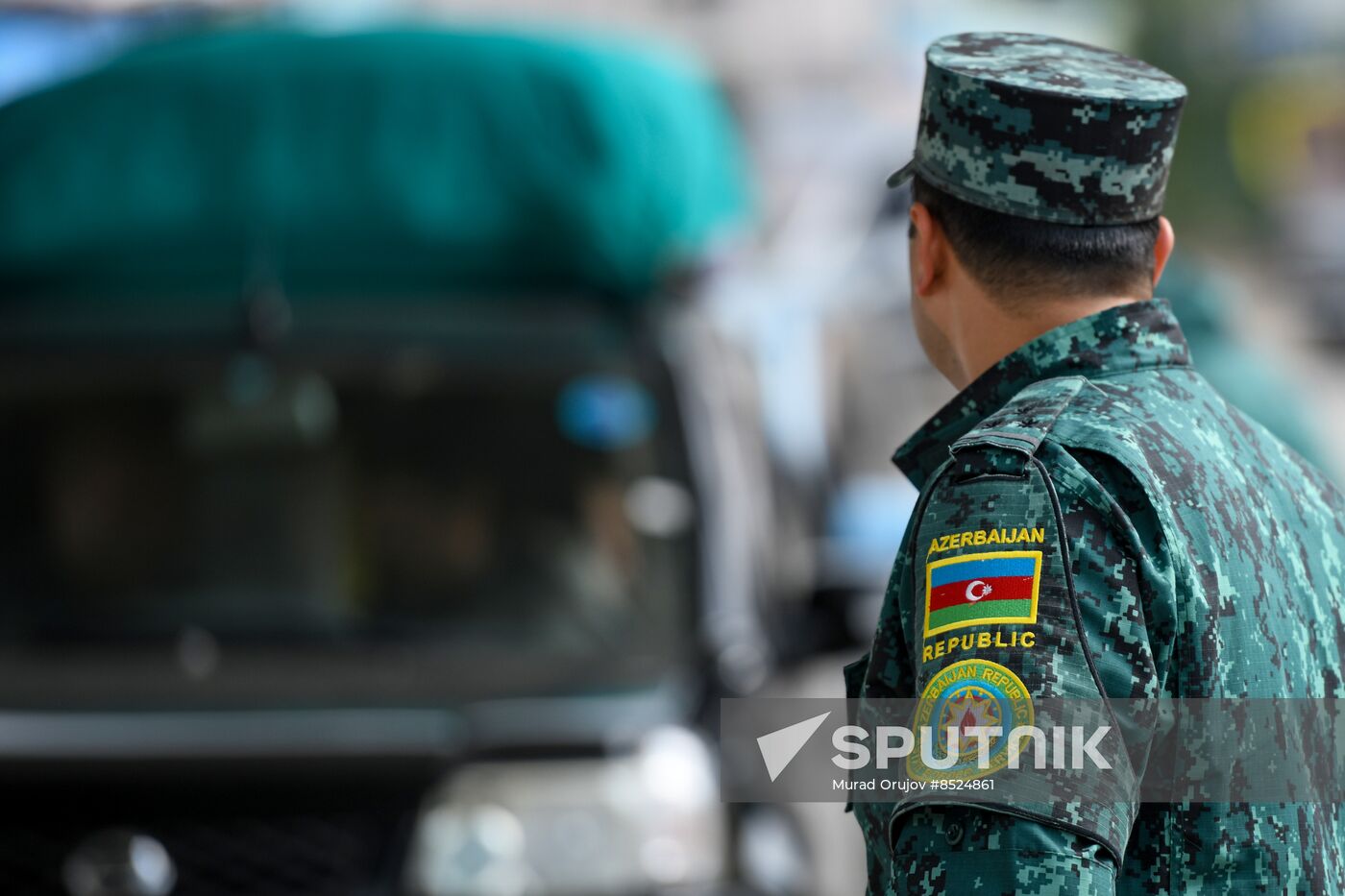 Azerbaijan Armenia Tensions Checkpoint