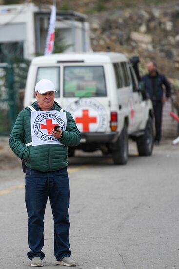 Azerbaijan Armenia Tensions Checkpoint