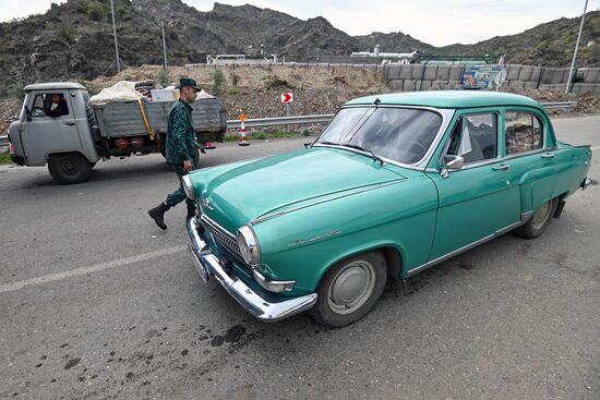 Azerbaijan Armenia Tensions Checkpoint