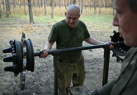 Russia Ukraine Military Operation Artillery Unit