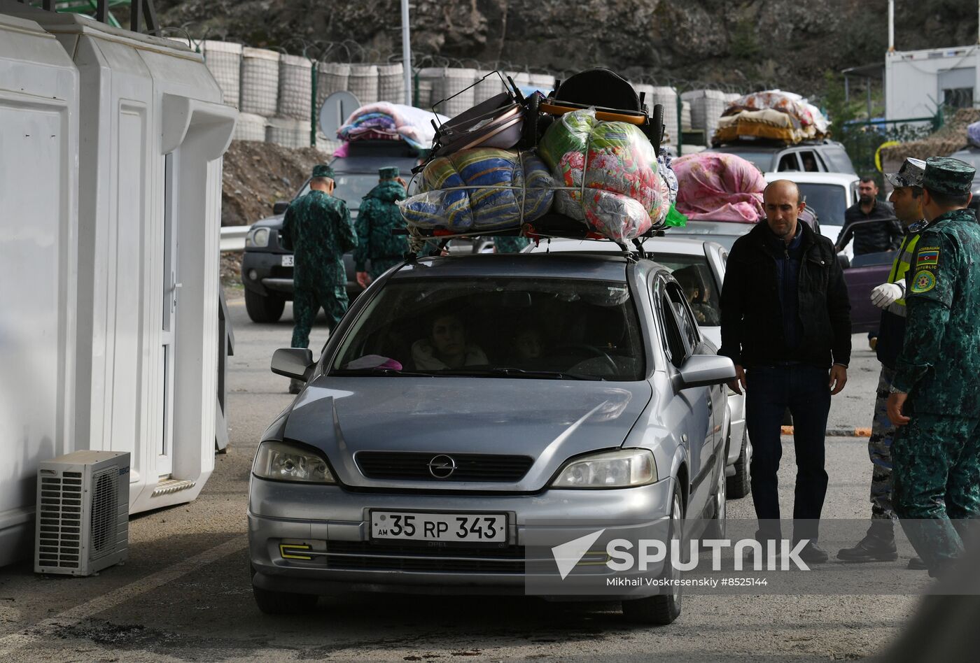 Azerbaijan Armenia Tensions Evacuees