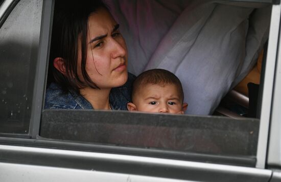 Azerbaijan Armenia Tensions Evacuees