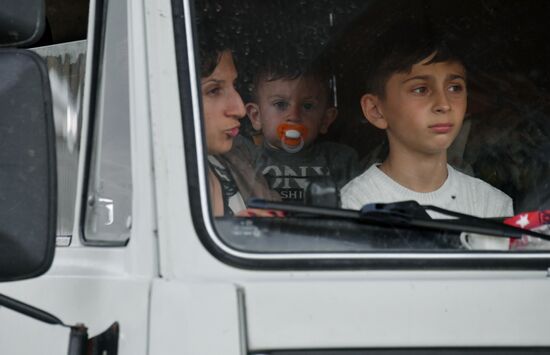 Azerbaijan Armenia Tensions Evacuees