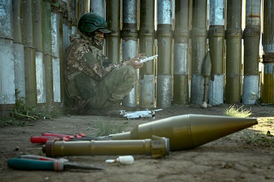 Russia Ukraine Military Operation UAVs