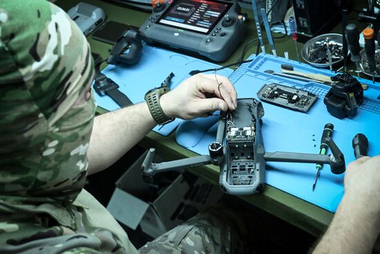 Russia Ukraine Military Operation UAVs