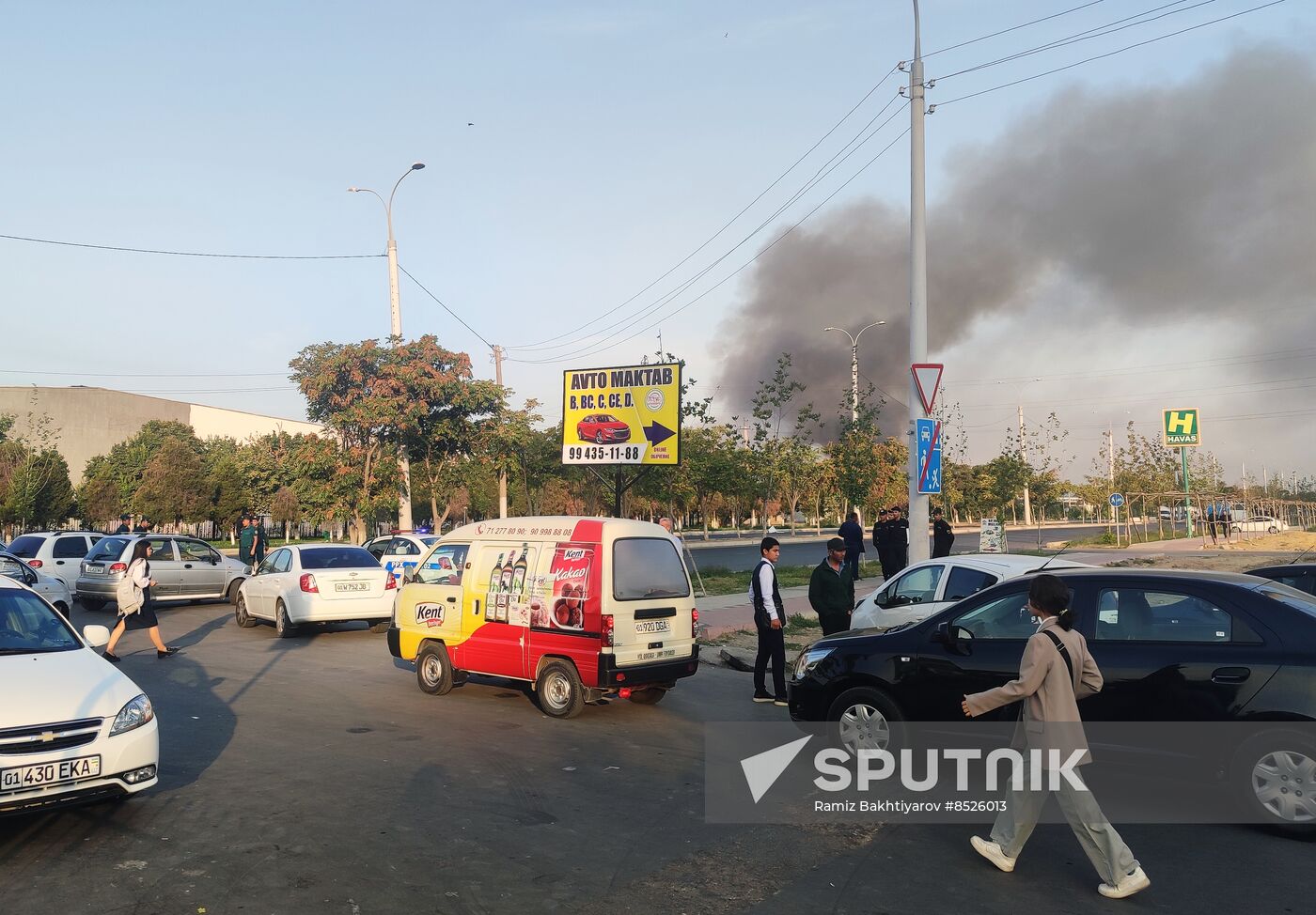 Uzbekistan Warehouse Explosion