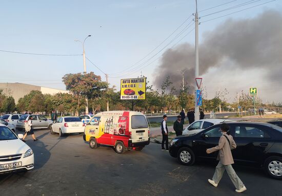 Uzbekistan Warehouse Explosion