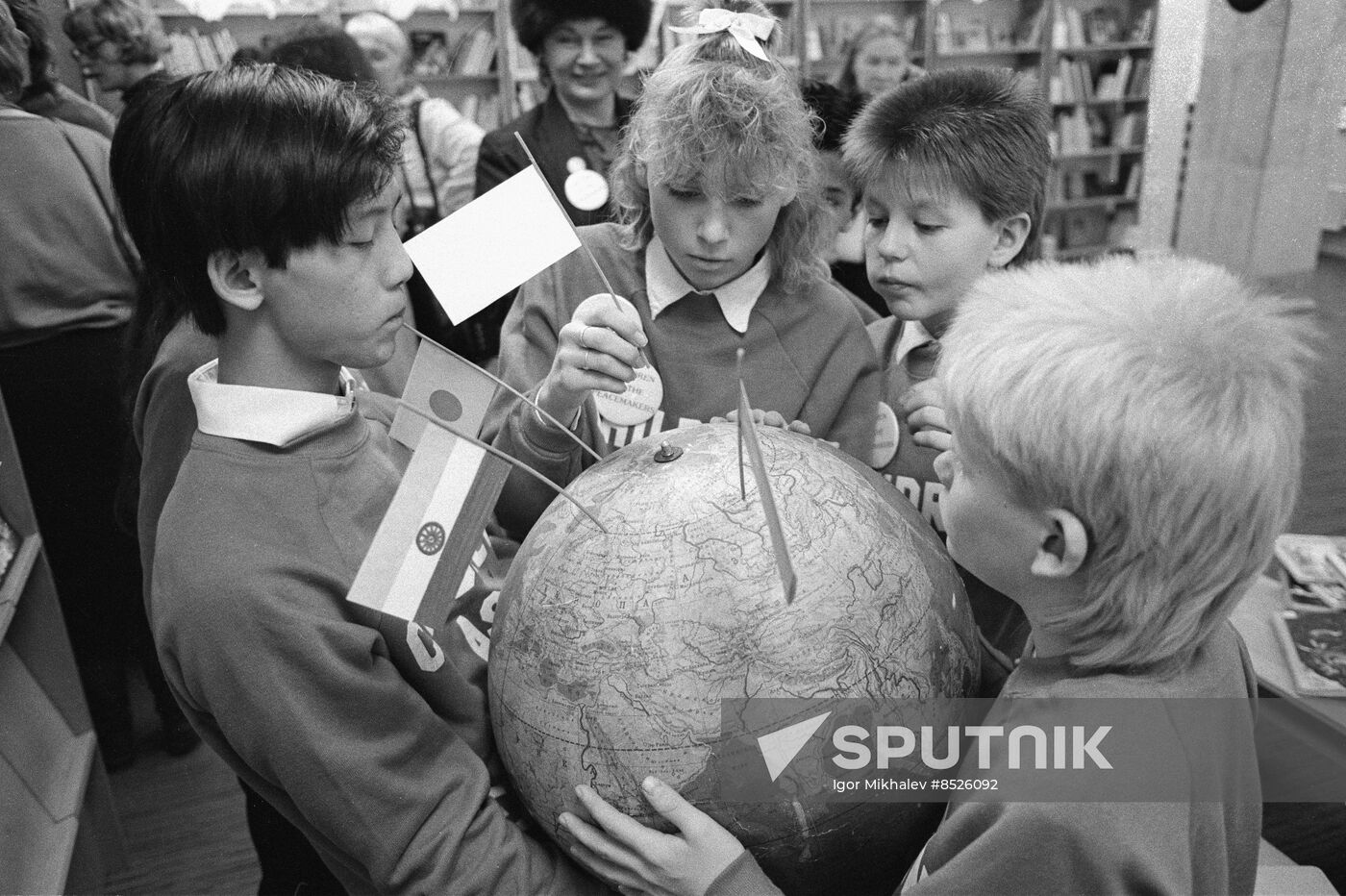Members of Children as Peacemakers international organization visit USSR