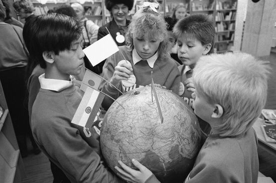 Members of Children as Peacemakers international organization visit USSR