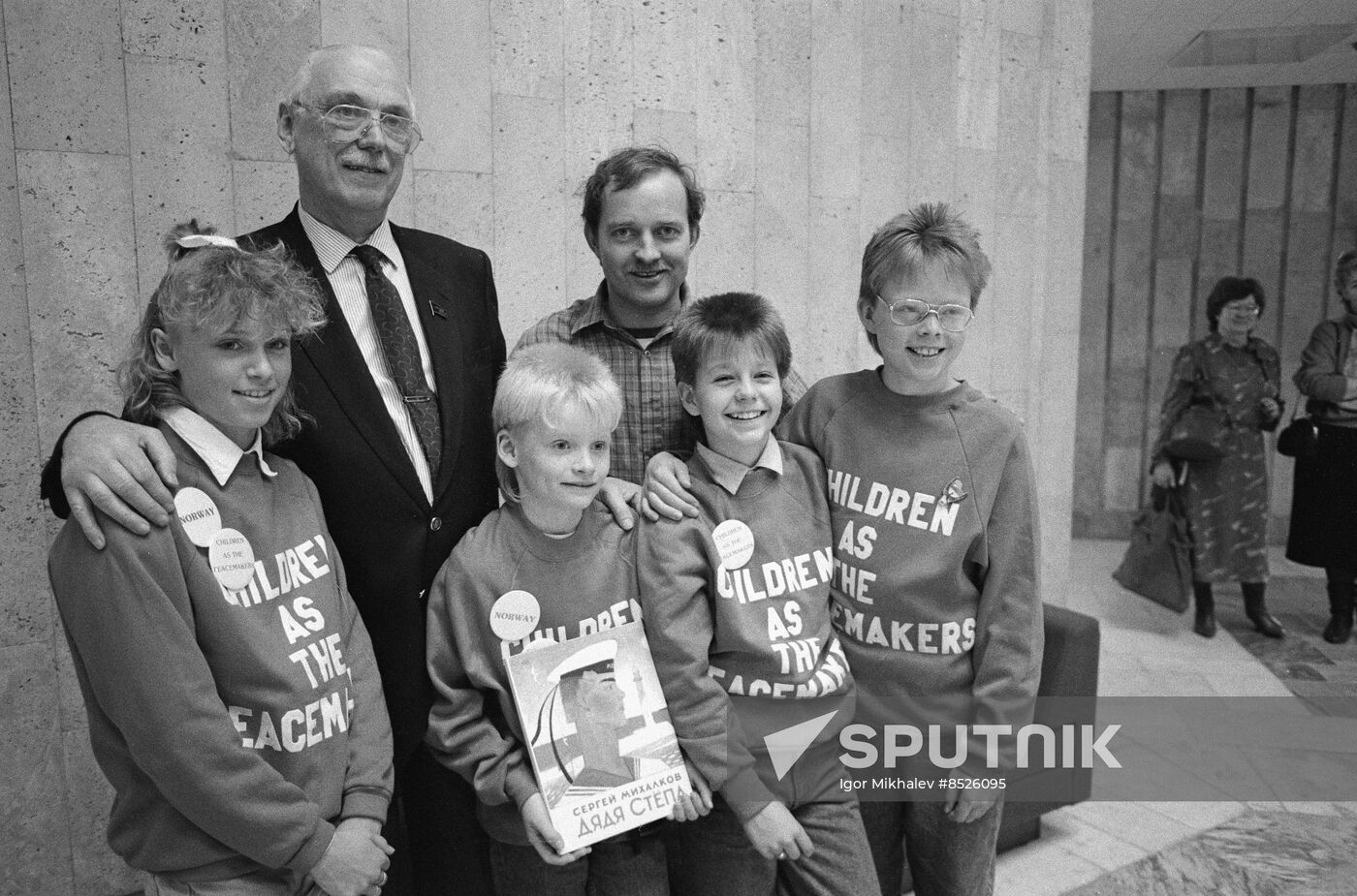 Members of Children as Peacemakers international organization visit USSR
