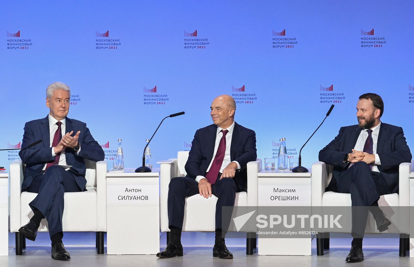 Russia Mishustin Moscow Financial Forum