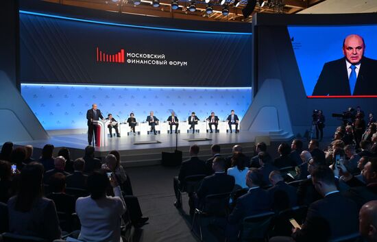 Russia Mishustin Moscow Financial Forum