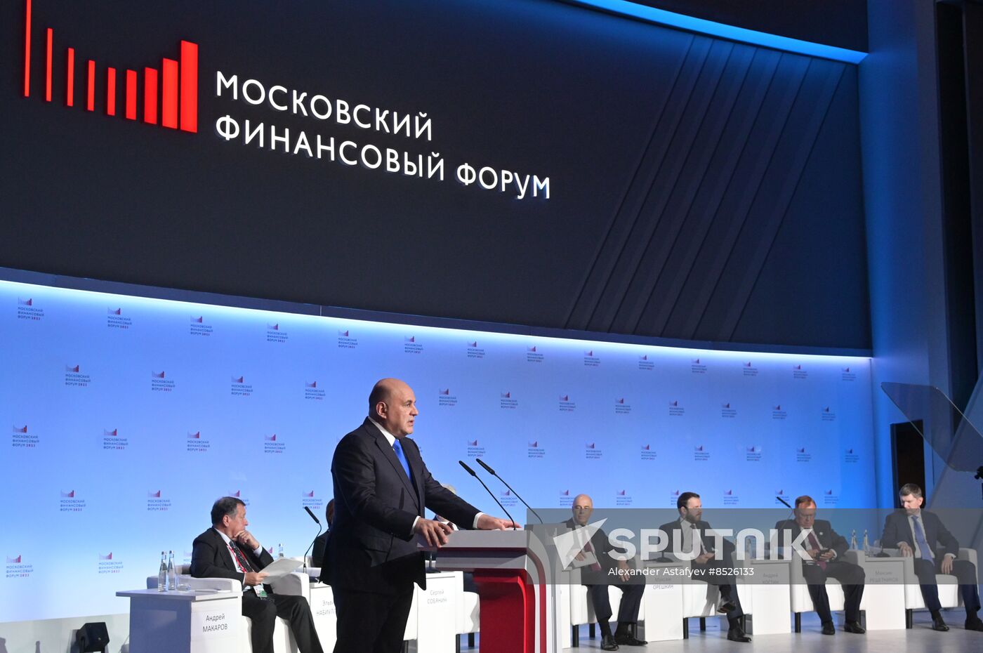 Russia Mishustin Moscow Financial Forum