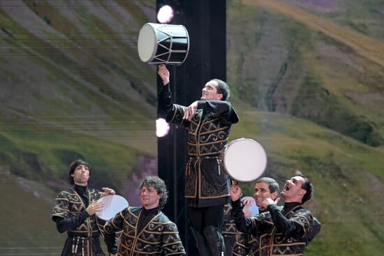 Russia Poet Gamzatov Birth Centenary Concert