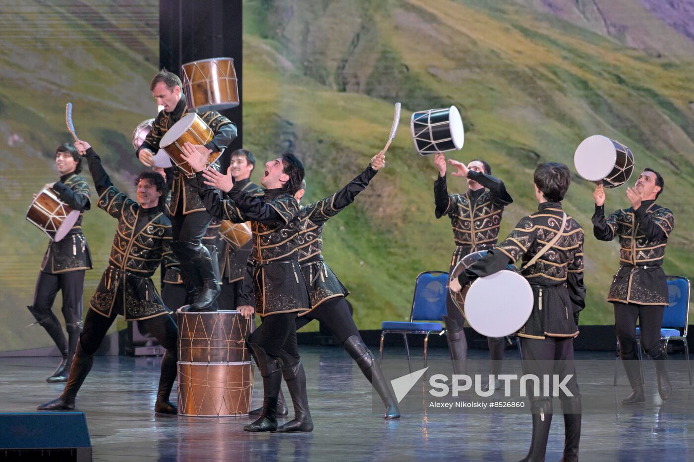 Russia Poet Gamzatov Birth Centenary Concert