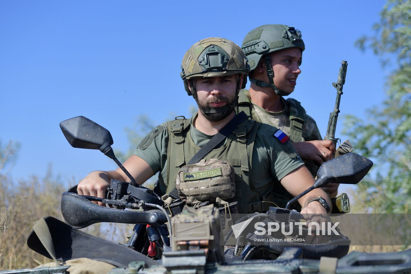 Russia Ukraine Military Operation Motorized Infantry