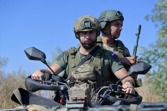 Russia Ukraine Military Operation Motorized Infantry