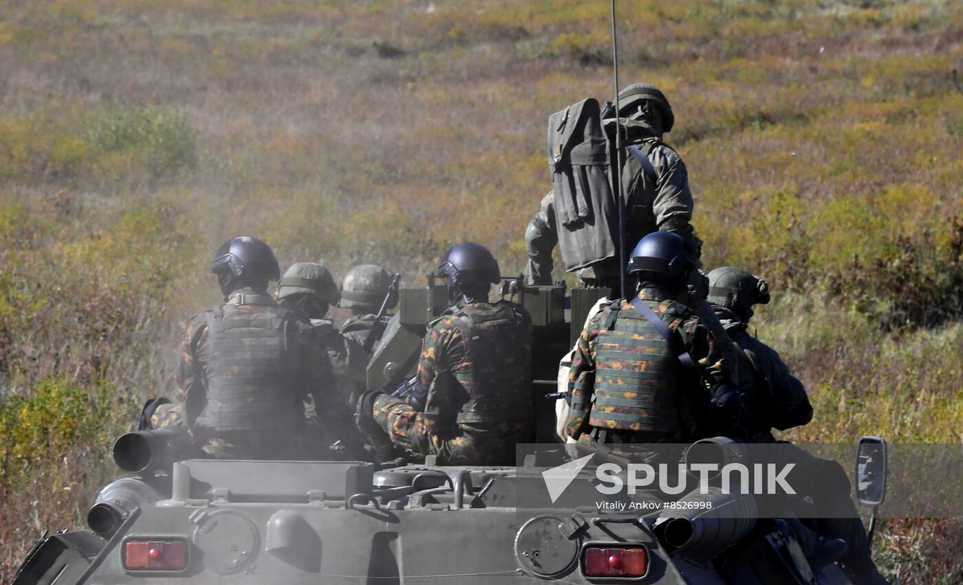 Russia Counter Terrorism Drills