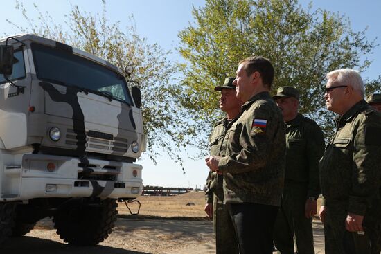 Russia Medvedev Southern Federal District