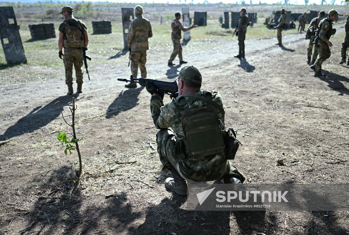 Russia Ukraine Military Operation Wolves Battalion