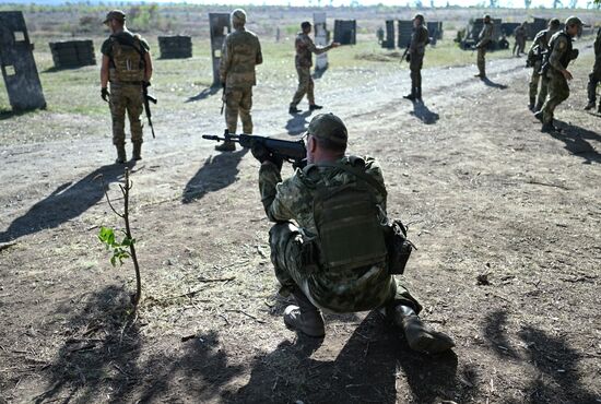 Russia Ukraine Military Operation Wolves Battalion