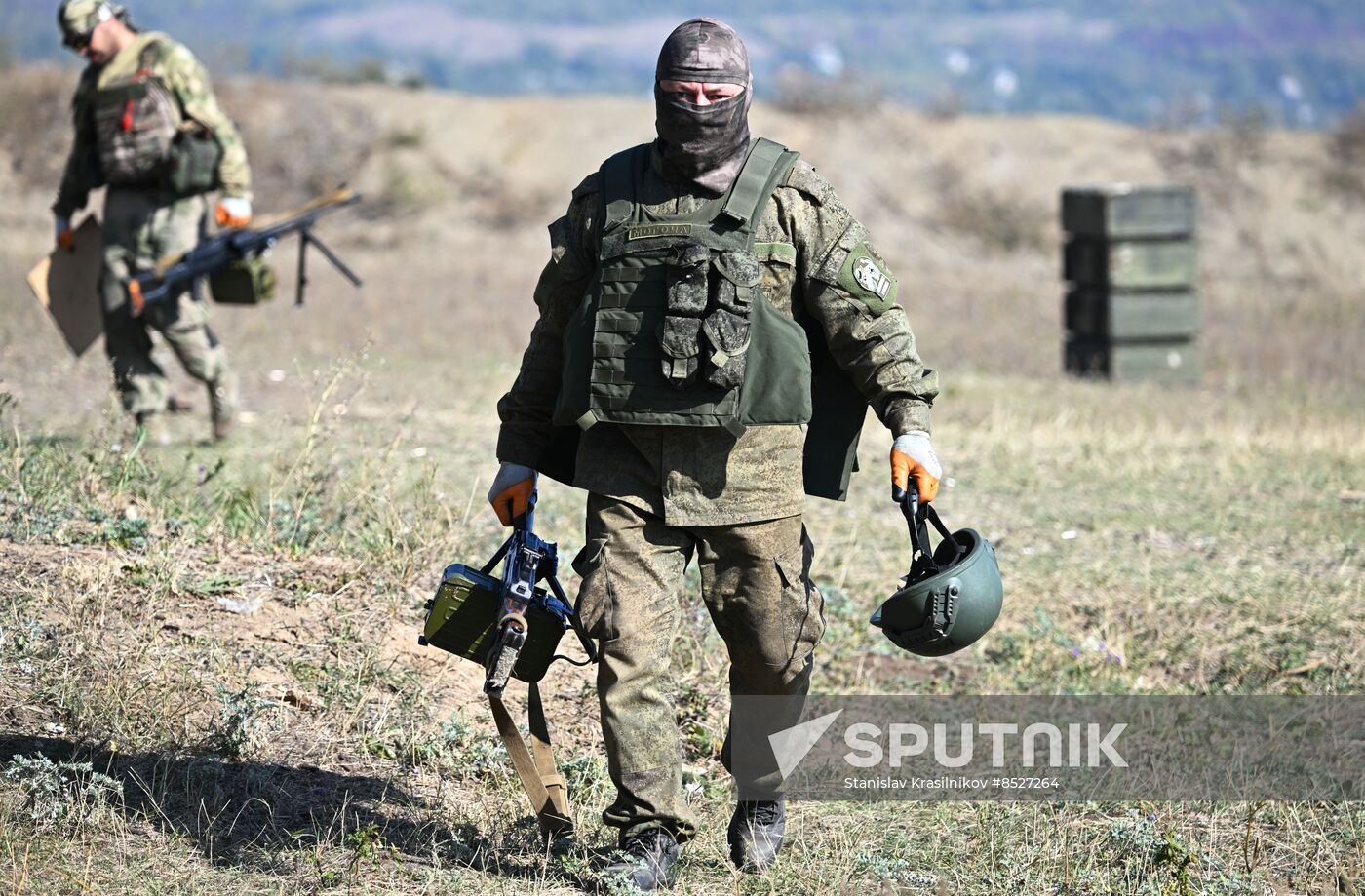 Russia Ukraine Military Operation Wolves Battalion