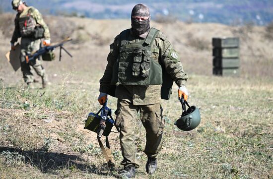 Russia Ukraine Military Operation Wolves Battalion