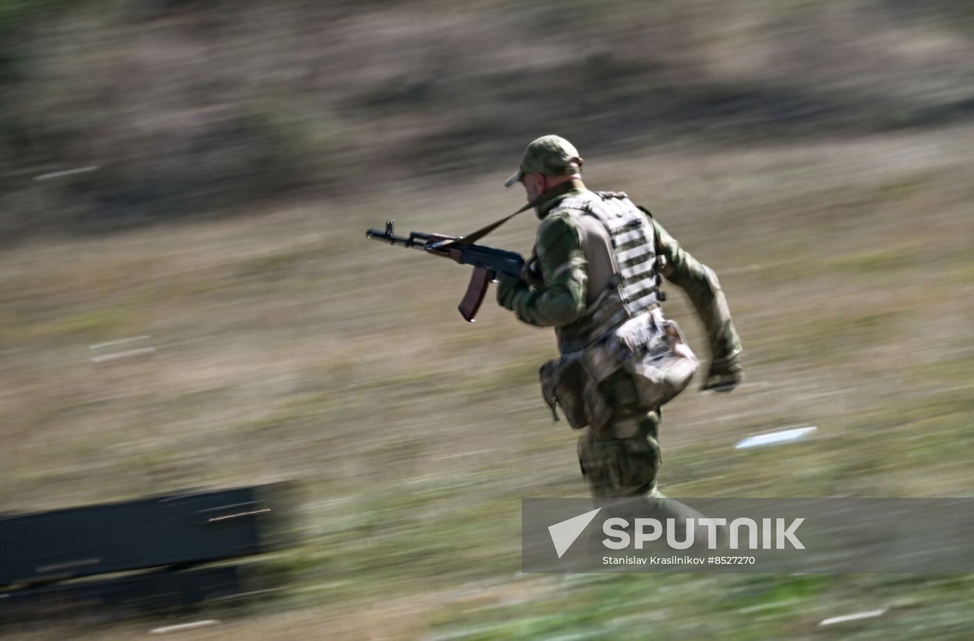 Russia Ukraine Military Operation Wolves Battalion