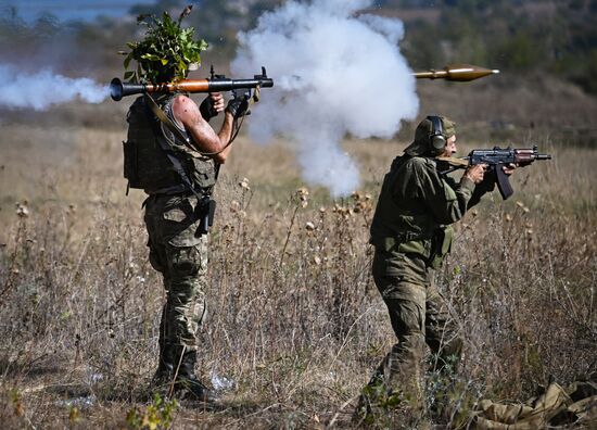 Russia Ukraine Military Operation Wolves Battalion