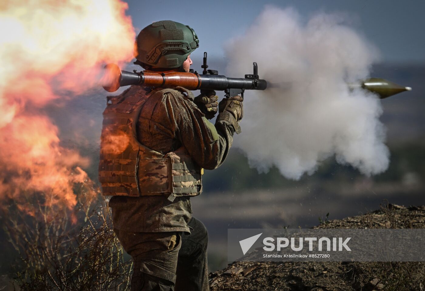Russia Ukraine Military Operation Wolves Battalion
