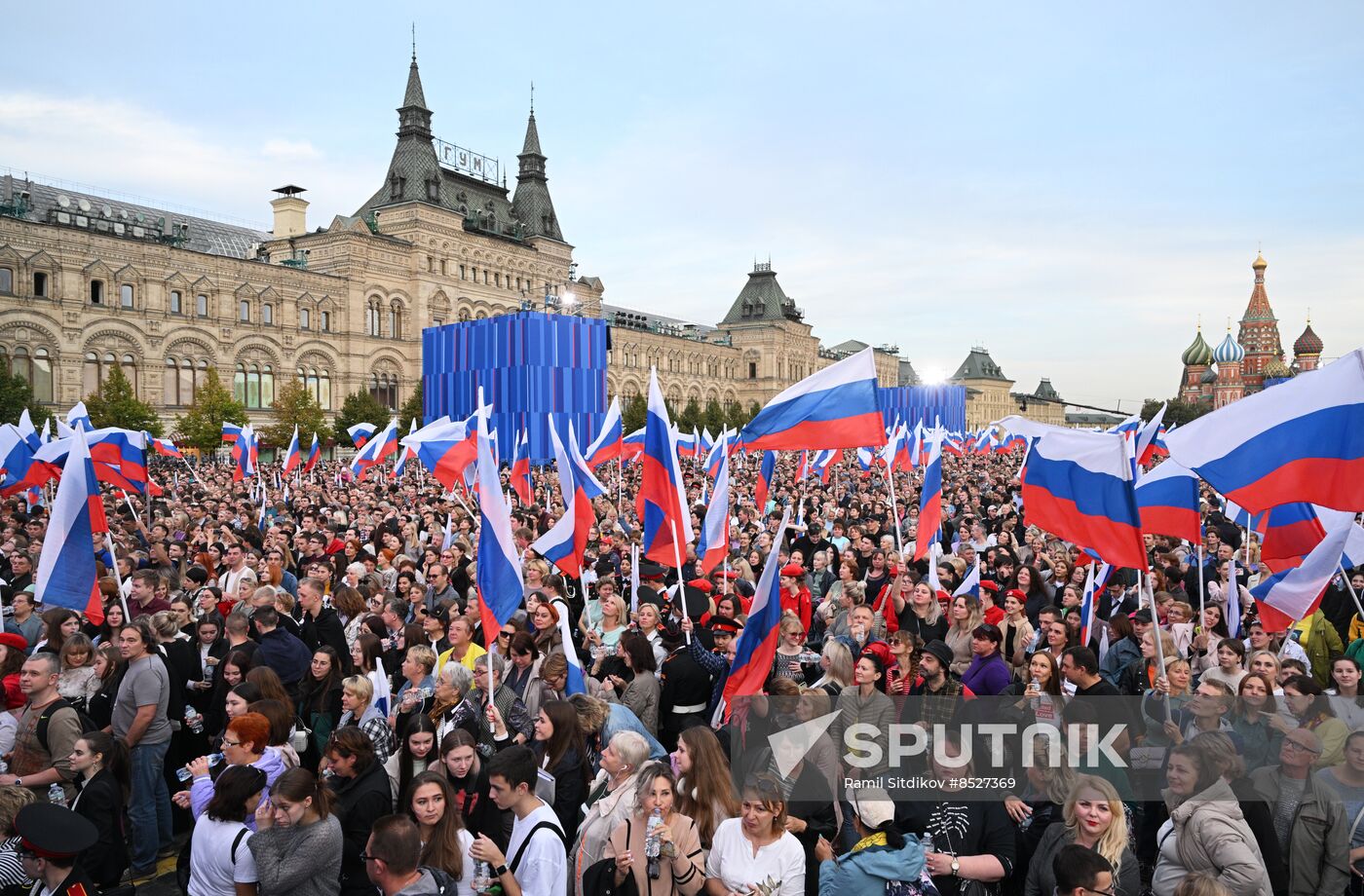 Russia New Regions Accession Day Concert