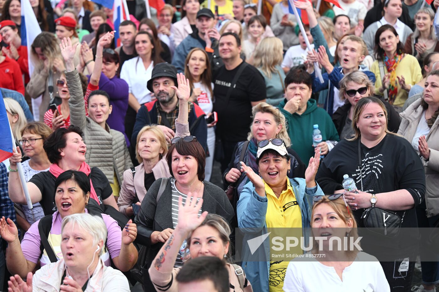 Russia New Regions Accession Day Concert