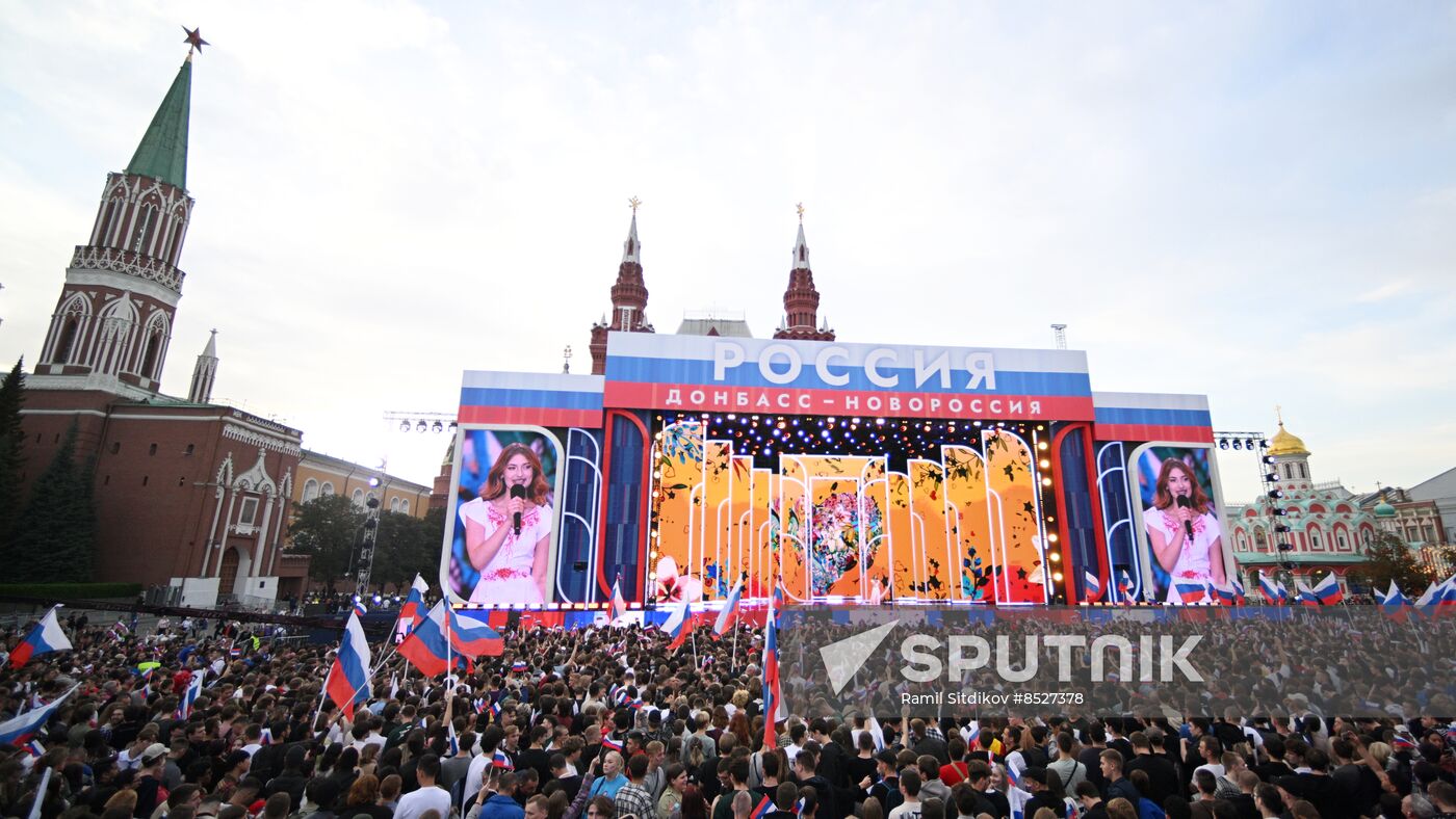 Russia New Regions Accession Day Concert