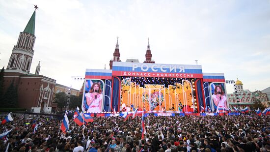 Russia New Regions Accession Day Concert