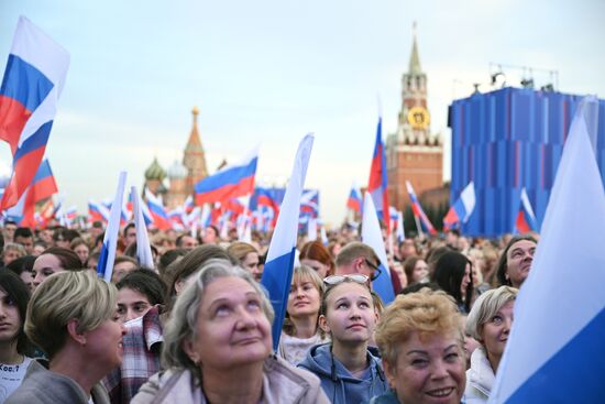 Russia New Regions Accession Day Concert