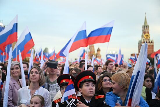 Russia New Regions Accession Day Concert
