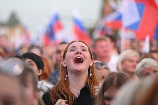 Russia New Regions Accession Day Concert