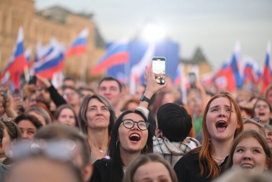 Russia New Regions Accession Day Concert
