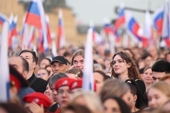 Russia New Regions Accession Day Concert