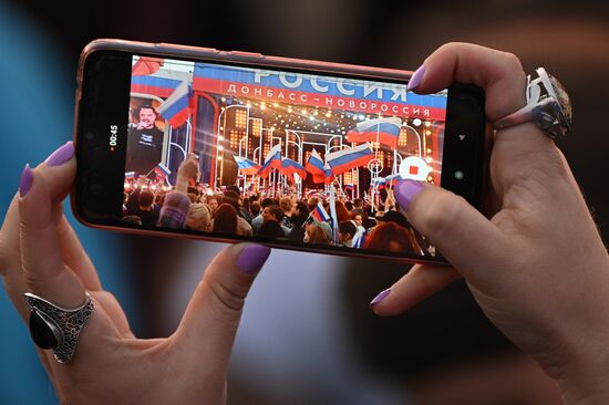 Russia New Regions Accession Day Concert